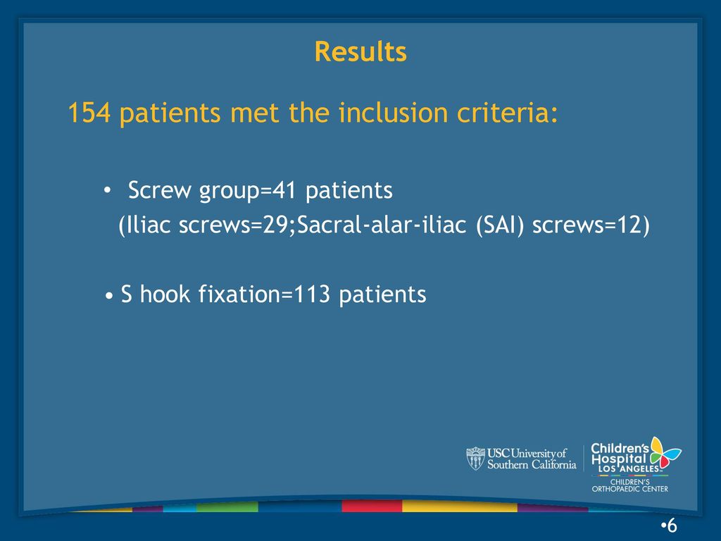 154 patients met the inclusion criteria: