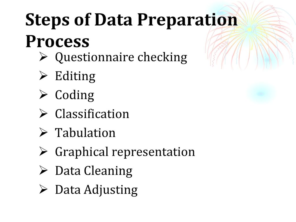 Steps of Data Preparation Process