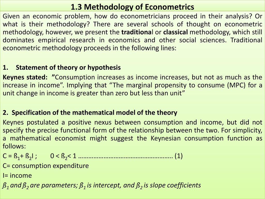 Econometrics: Definition, Models, and Methods