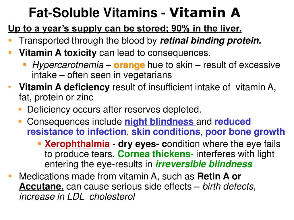 fat soluble vitamins module 5.1 a d e k. - ppt download
