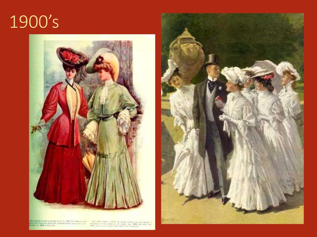 Fashion History 1900's – 1950's. - ppt download