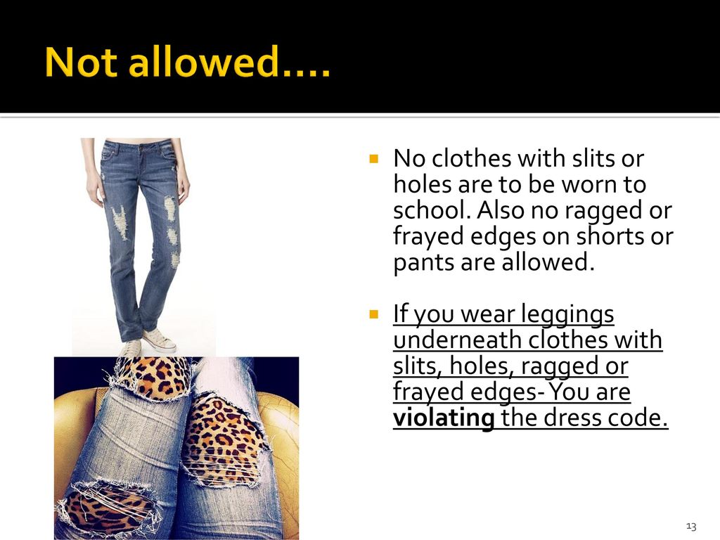 Not Allowed To Wear Clothes