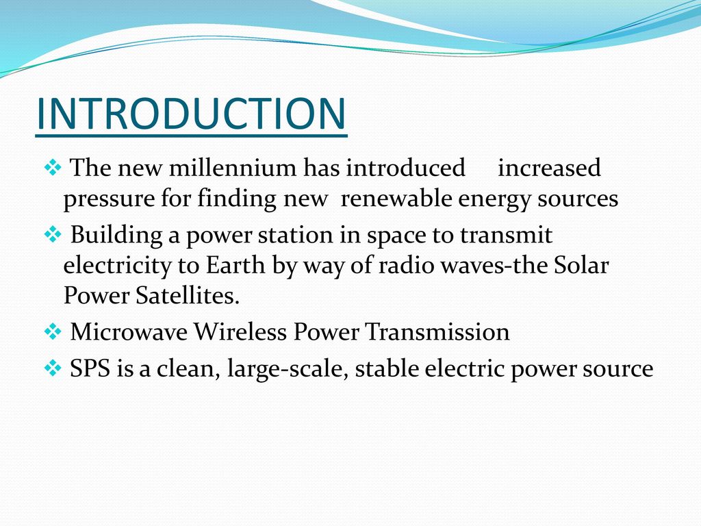 Solar Power Satellite Ppt Download