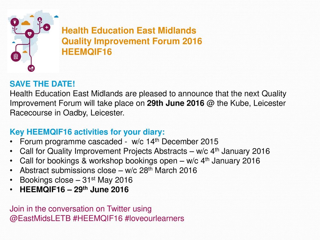 HEEM Quality Improvement Forum 2015
