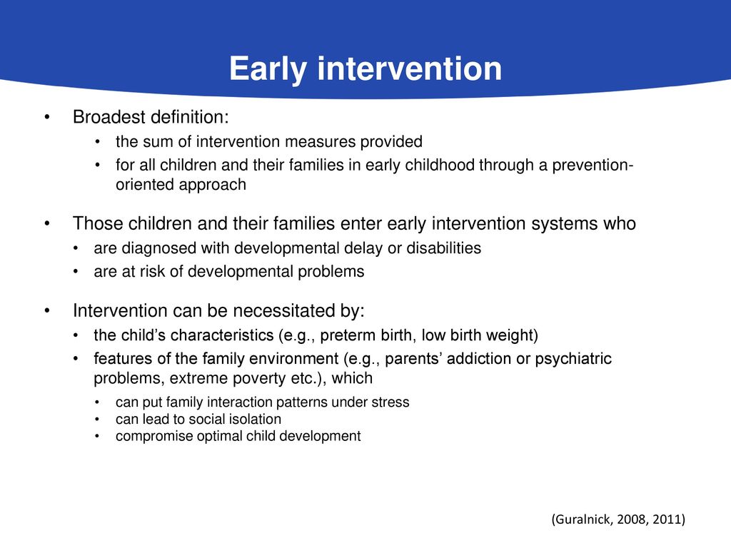 A Social Approach To Early Intervention Ppt Download