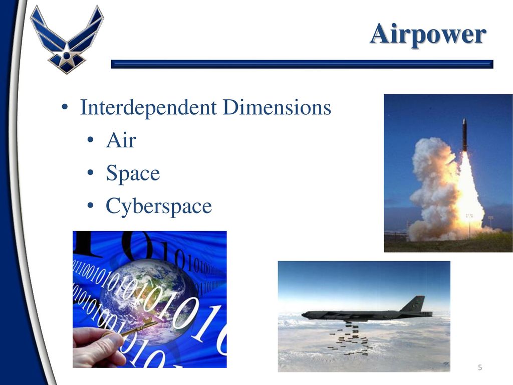 Airpower Interdependent Dimensions Air Space Cyberspace