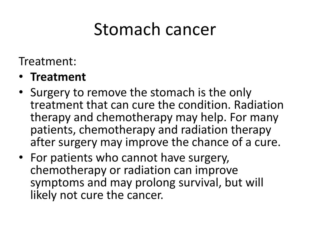 gastric cancer treatment ppt)