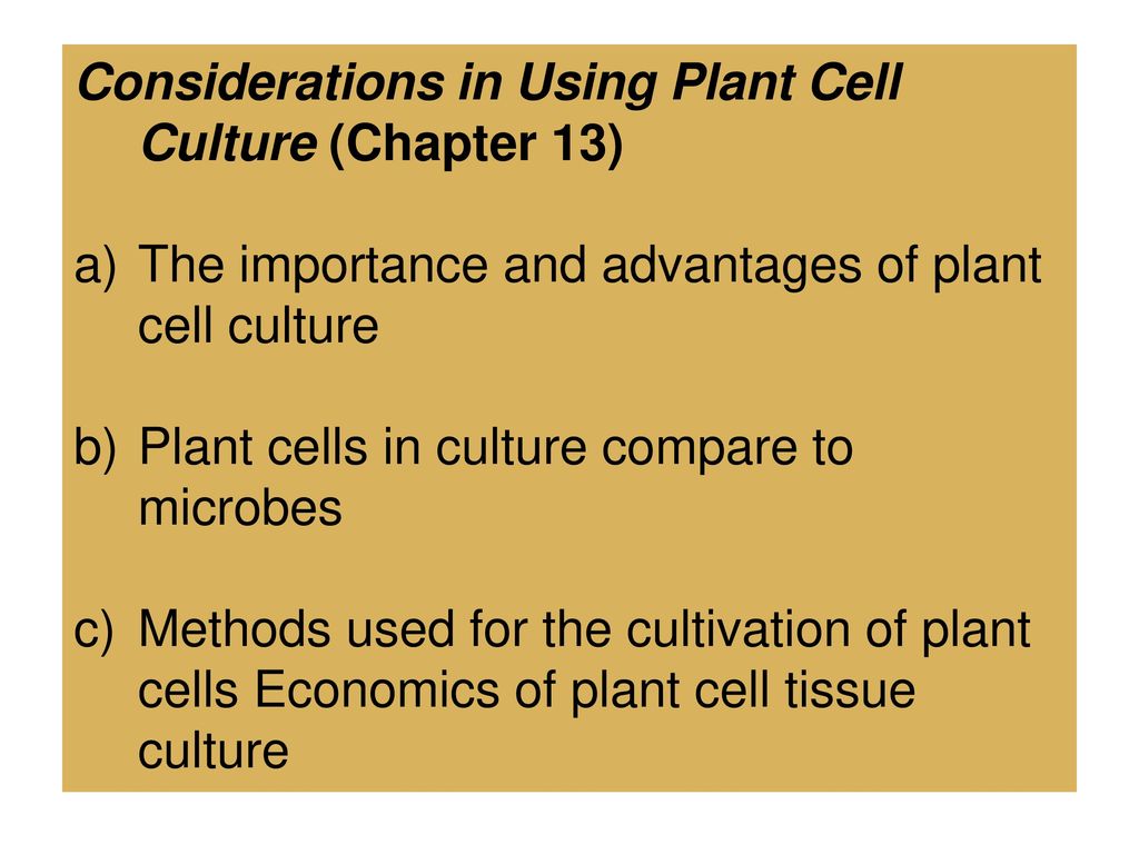 importance of cell culture