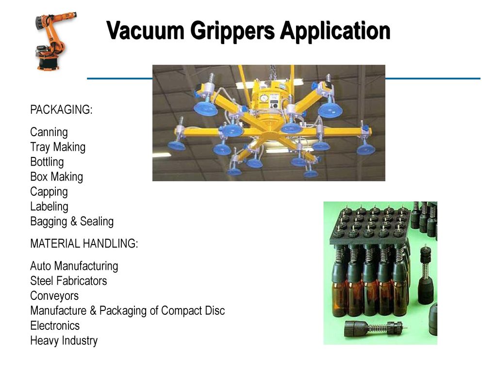 Vacuum Grippers Application