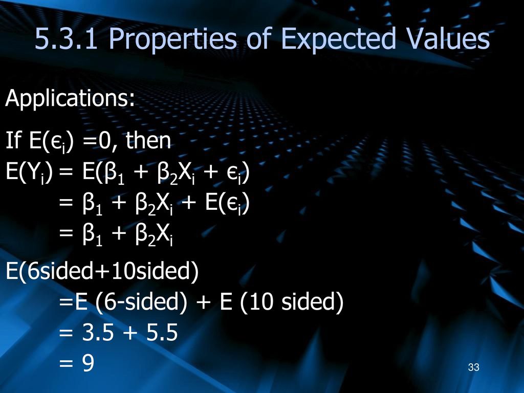 Chapter 5 – Statistical Review - Ppt Download