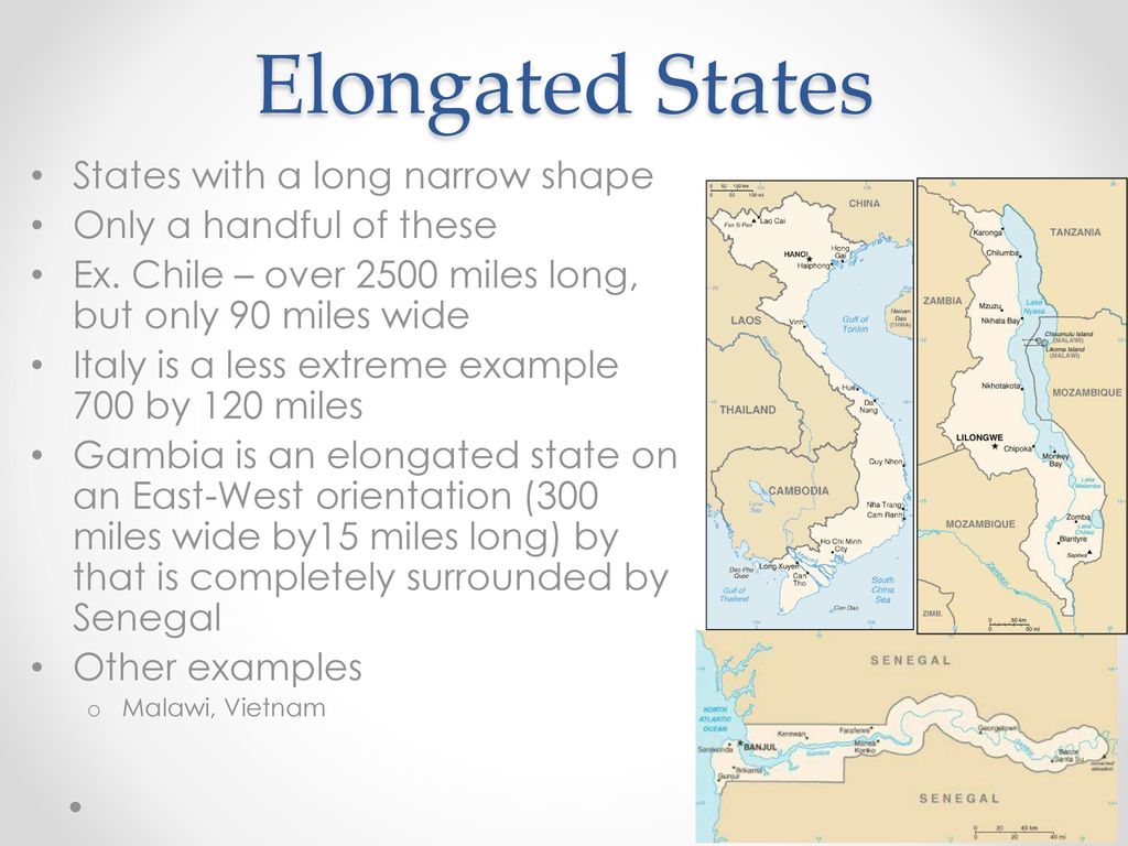 States & Their Shapes Territorial Morphology - The study of states, their  shapes, and the impacts. - ppt download