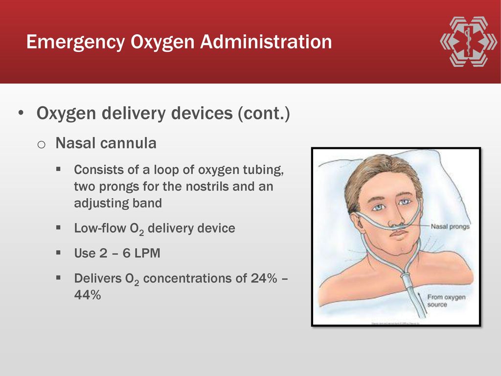 oxygen nose tube placement