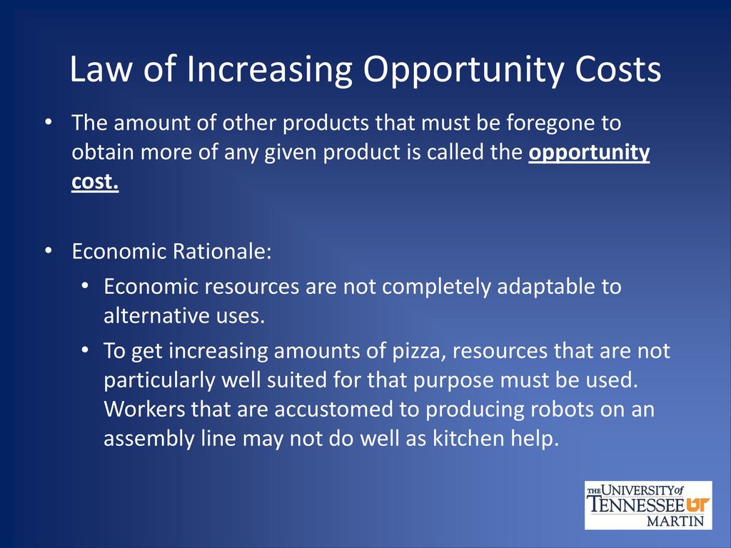 Chapter 1 Limits, Alternatives, & Choices - Ppt Download