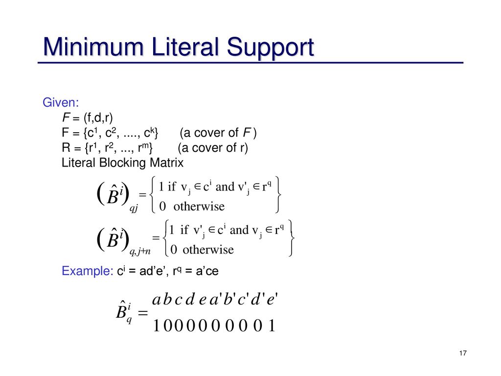 Logic Synthesis Boolean Division Ppt Download