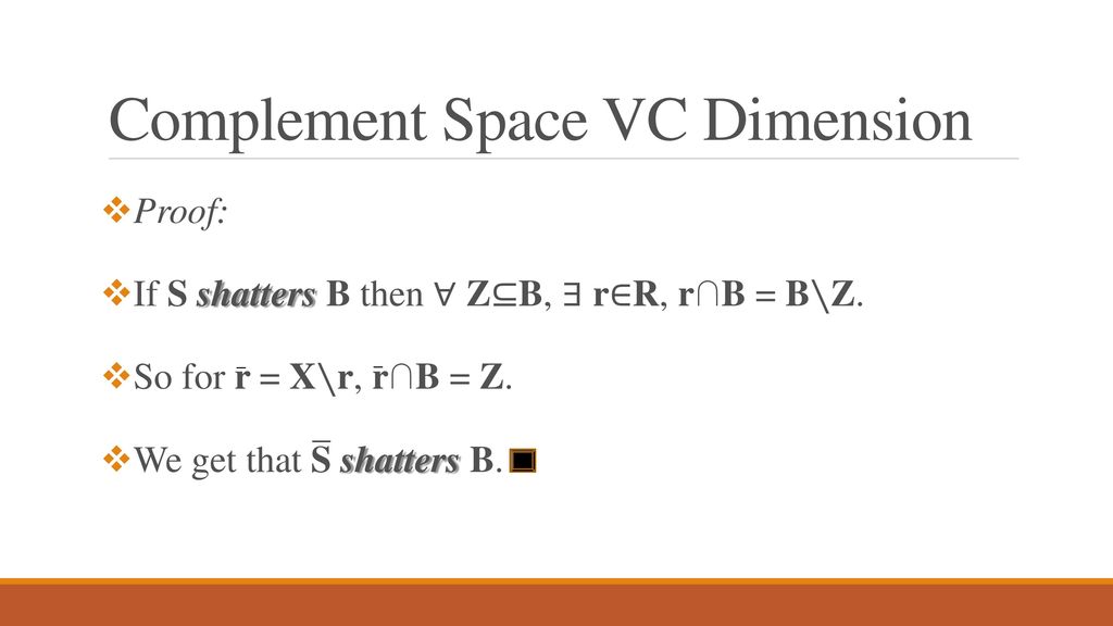 On Complexity Sampling And E Nets And E Samples Ppt Download