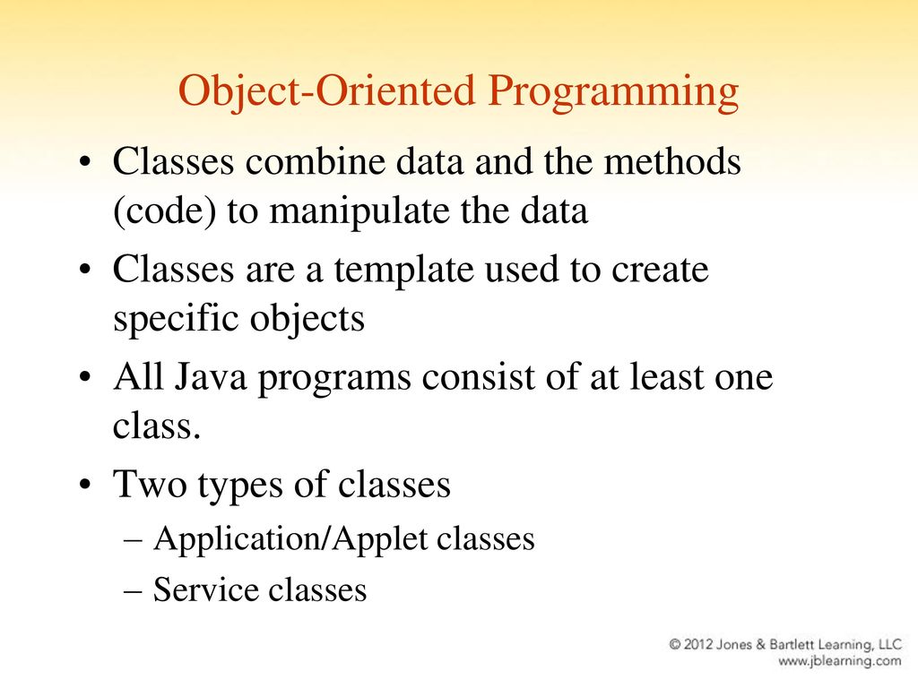 Introduction to Object-Oriented Programming: Using Classes - ppt download
