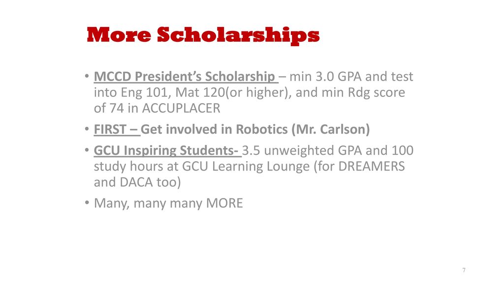 How To Earn Scholarships Ppt Download
