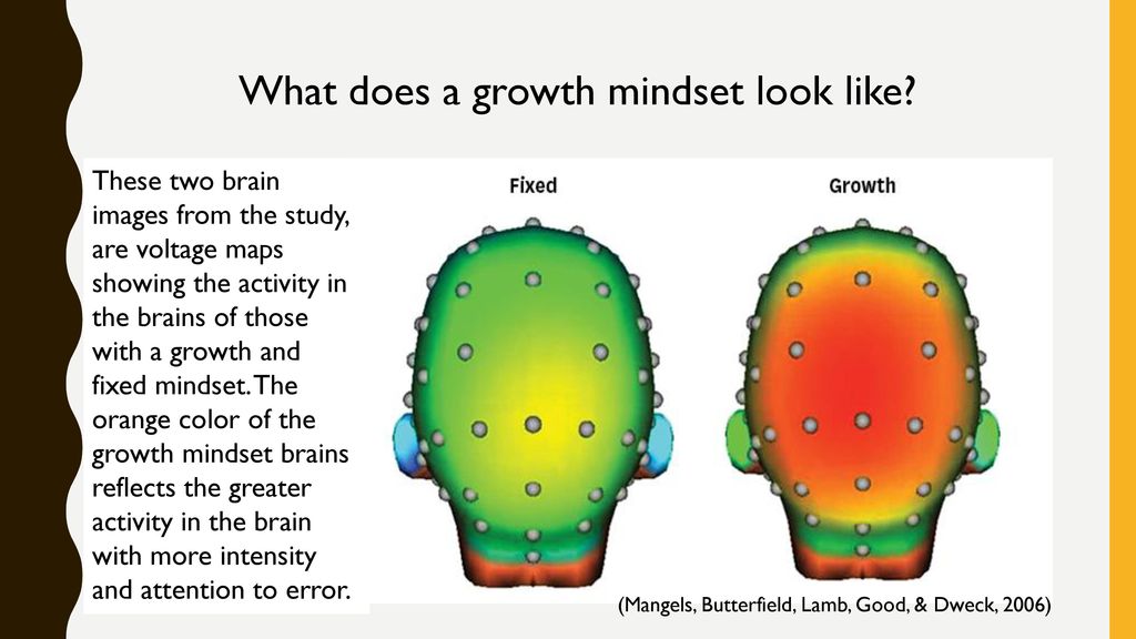 What does a growth mindset look like