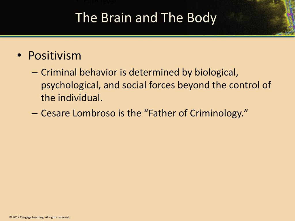 is criminal behavior biologically determined