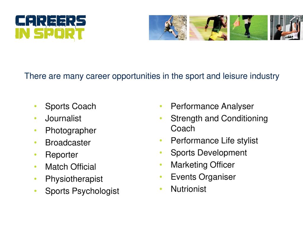 Pursue a Career in the Sports Industry