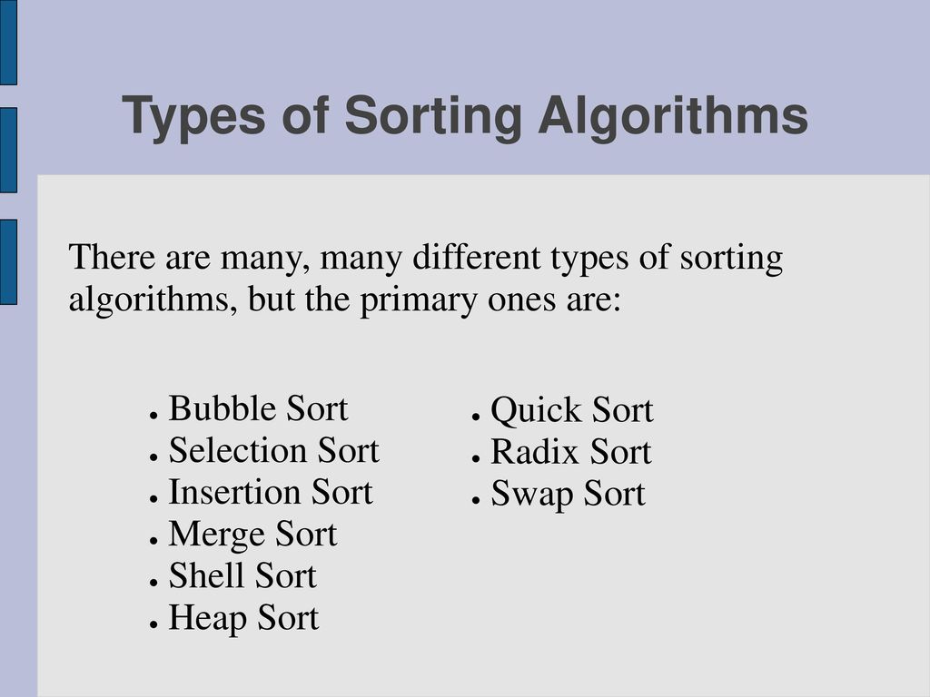 Sorting algorithms. Timsort презентация. Quick sort ppt.