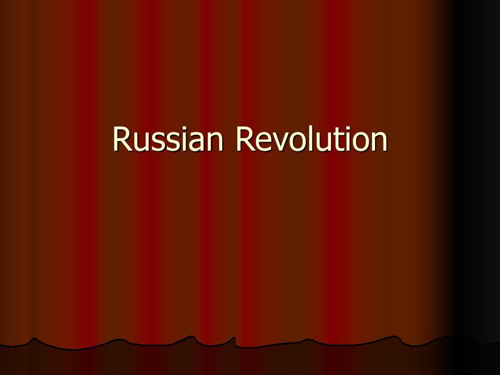 Russian Revolution. - ppt download