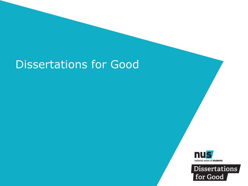 dissertations for good