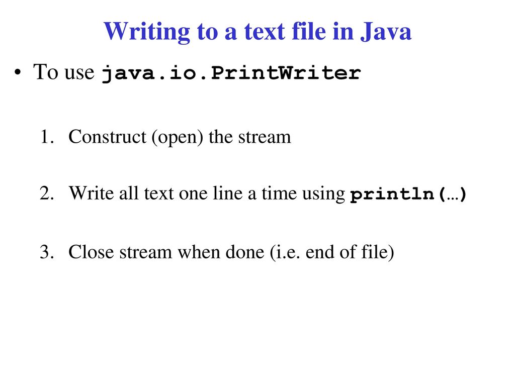 Cse 114 Computer Science I Exceptions Ppt Download