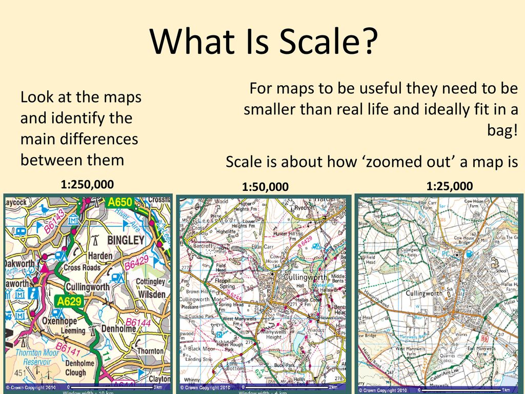 What is the difference between 1 50000 and 1 25000 map?