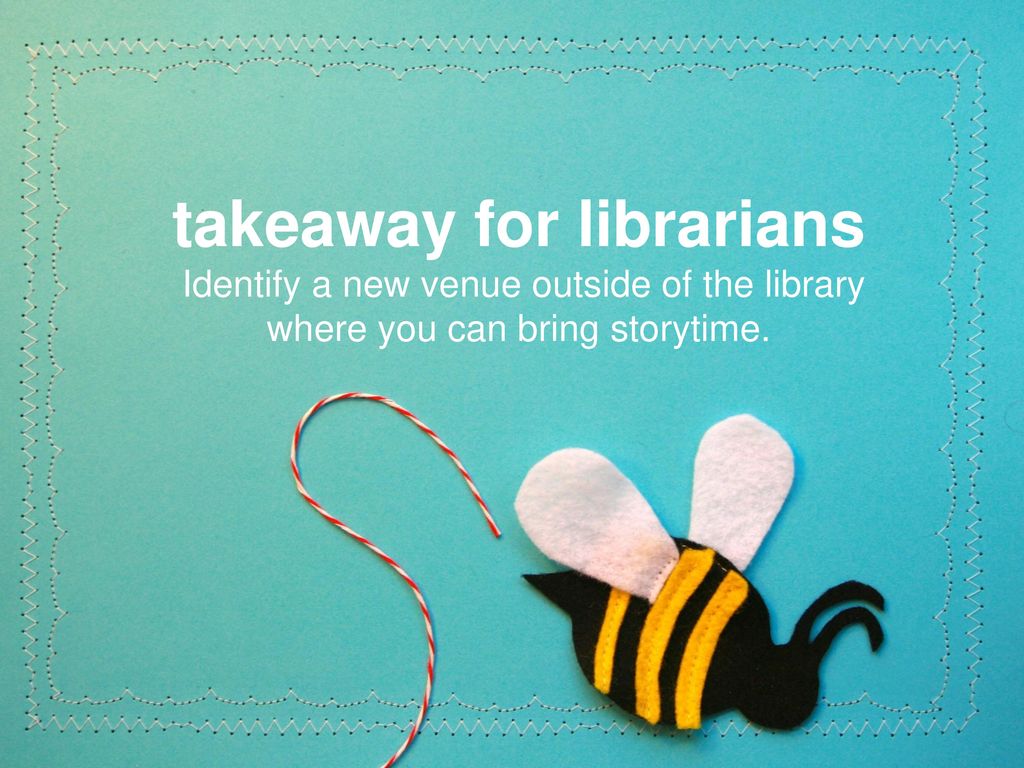 takeaway for librarians
