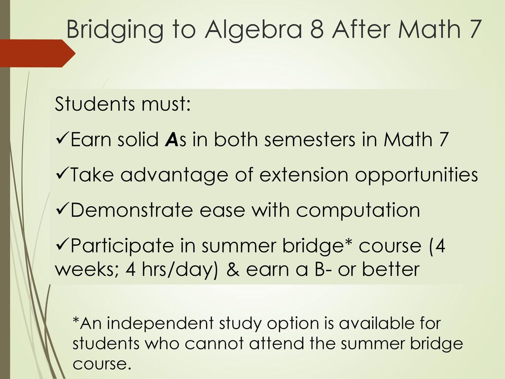 Parents’ Middle School 6th Grade Math Information Night - ppt download