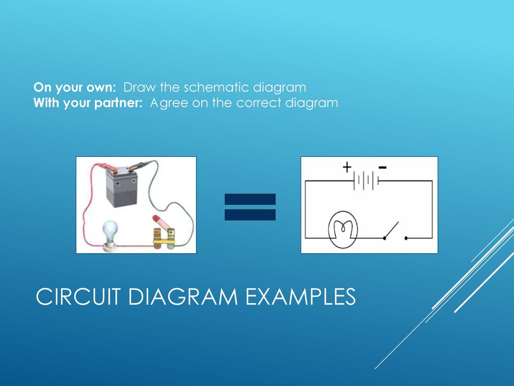 Electricity: current, Voltage, Resistance and circuits Circuit Diagram