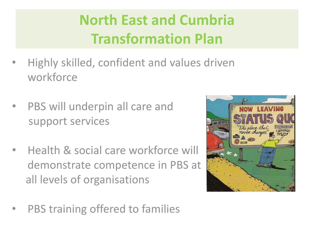 North East and Cumbria Transformation Plan