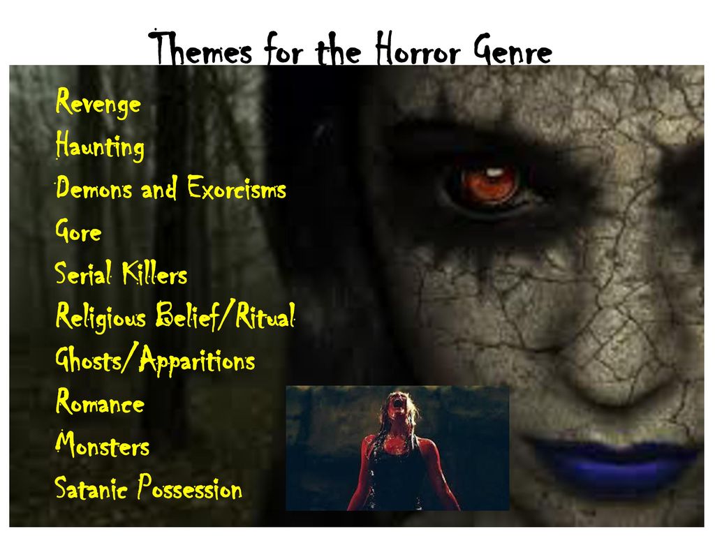 themes in horror literature