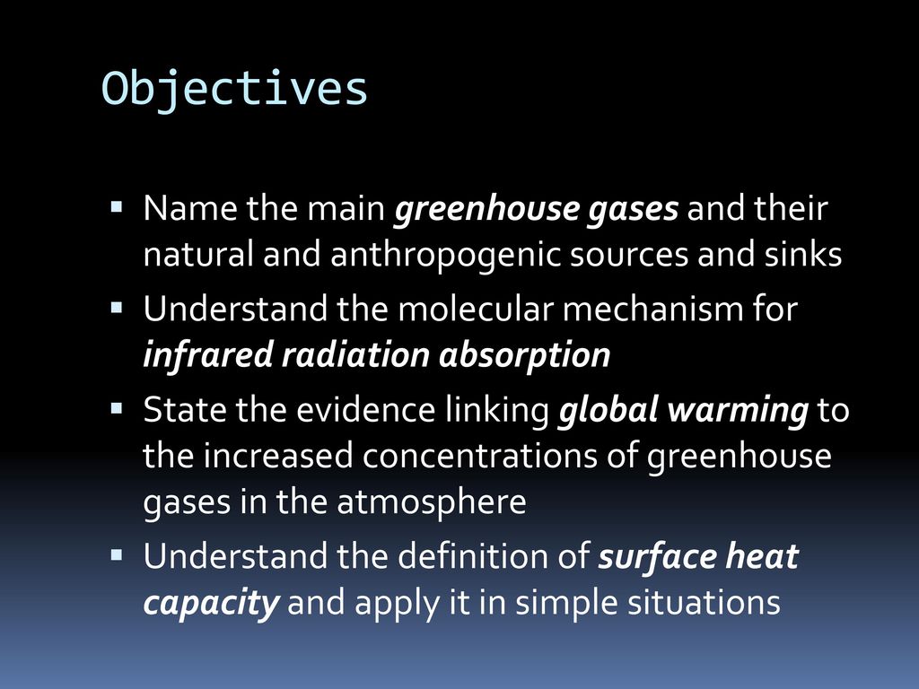 Tsokos Lesson 7 2 The Greenhouse Effect And Global Warming Ppt Download