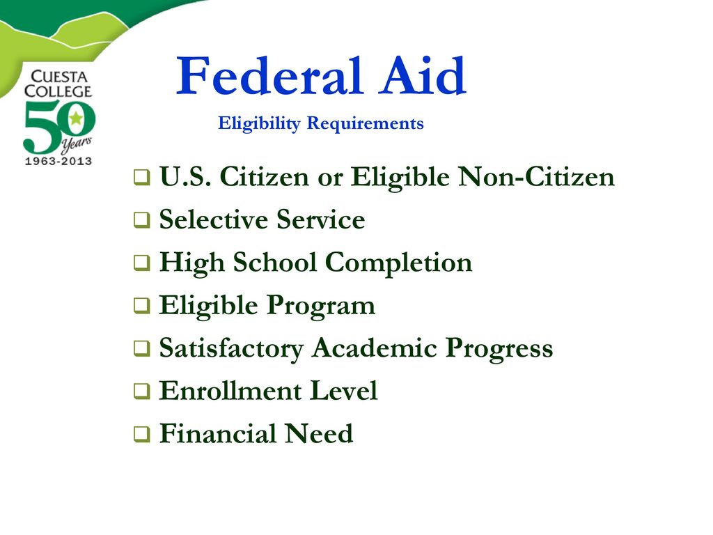 Financial Aid Overview - ppt download