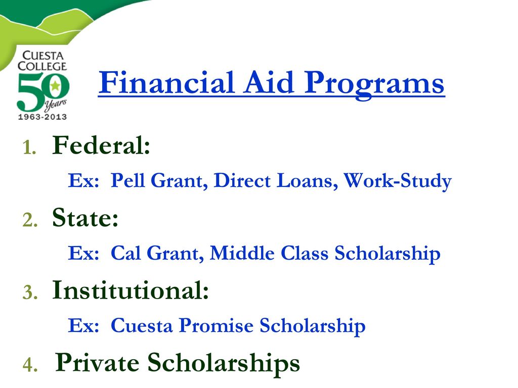 Financial Aid Overview - ppt download