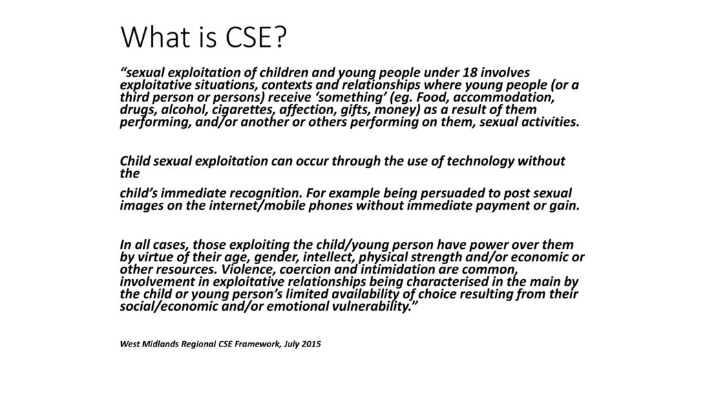 What is CSE