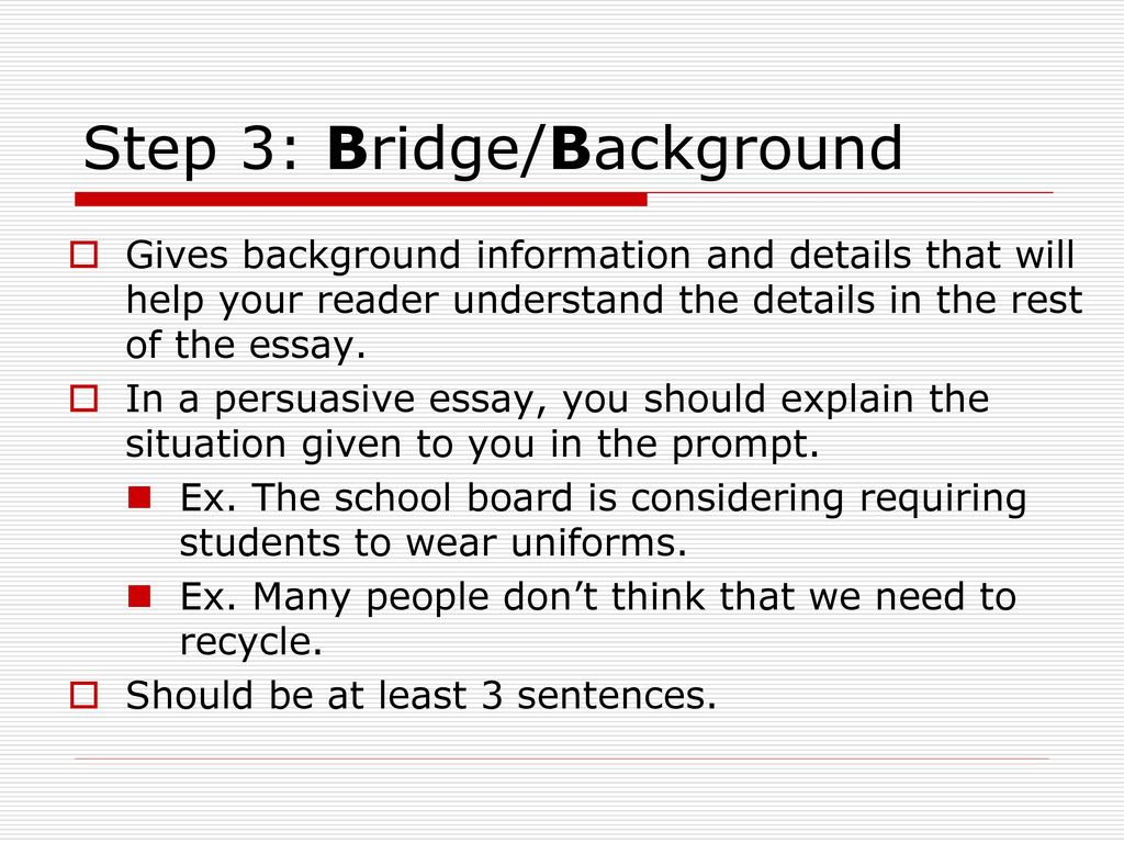ABCDE Essay Structure The Five-Paragraph Essay - ppt download