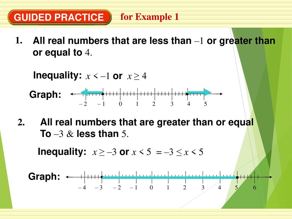 6 4 solving compound inequalities ppt download