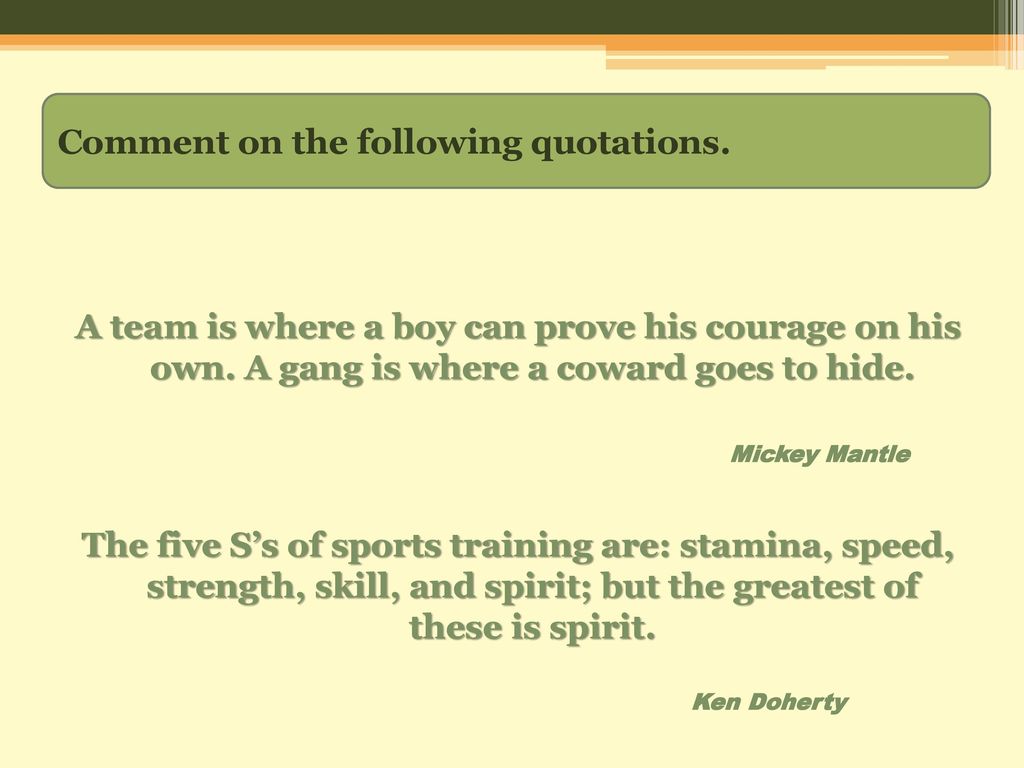 Ken Doherty Quote: “The five S's of sports training are: stamina