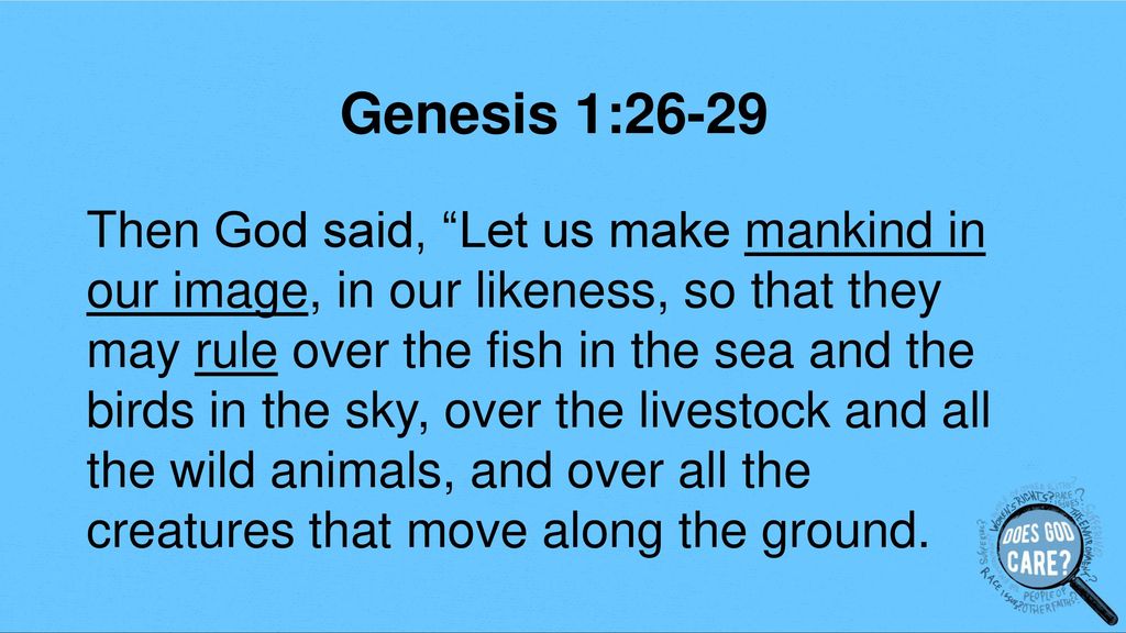 Genesis 1:26-29