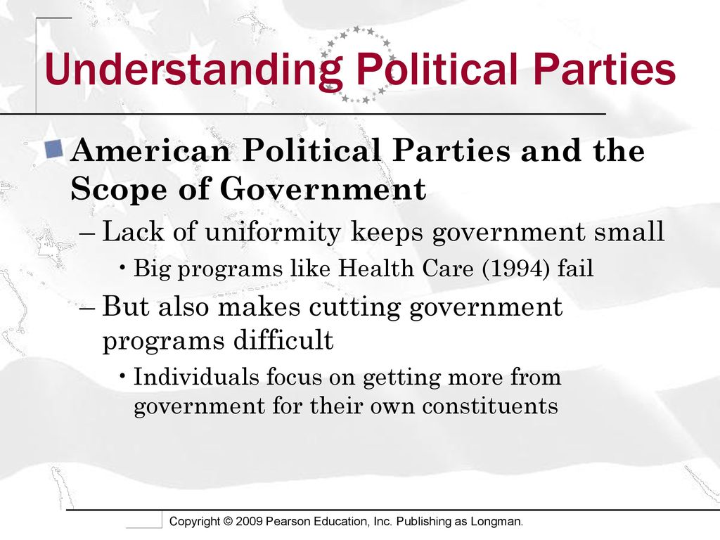 Political Parties Chapter 8 Edwards, Wattenberg, And Lineberry - Ppt ...