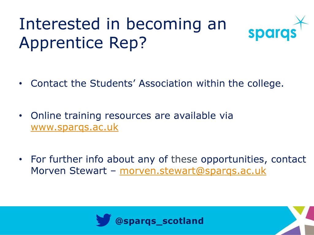 Interested in becoming an Apprentice Rep