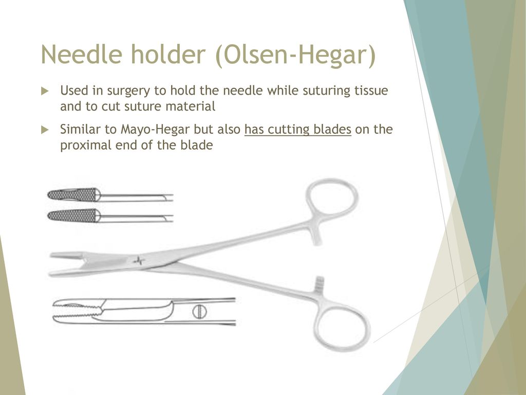 Needle holder (Olsen-Hegar)