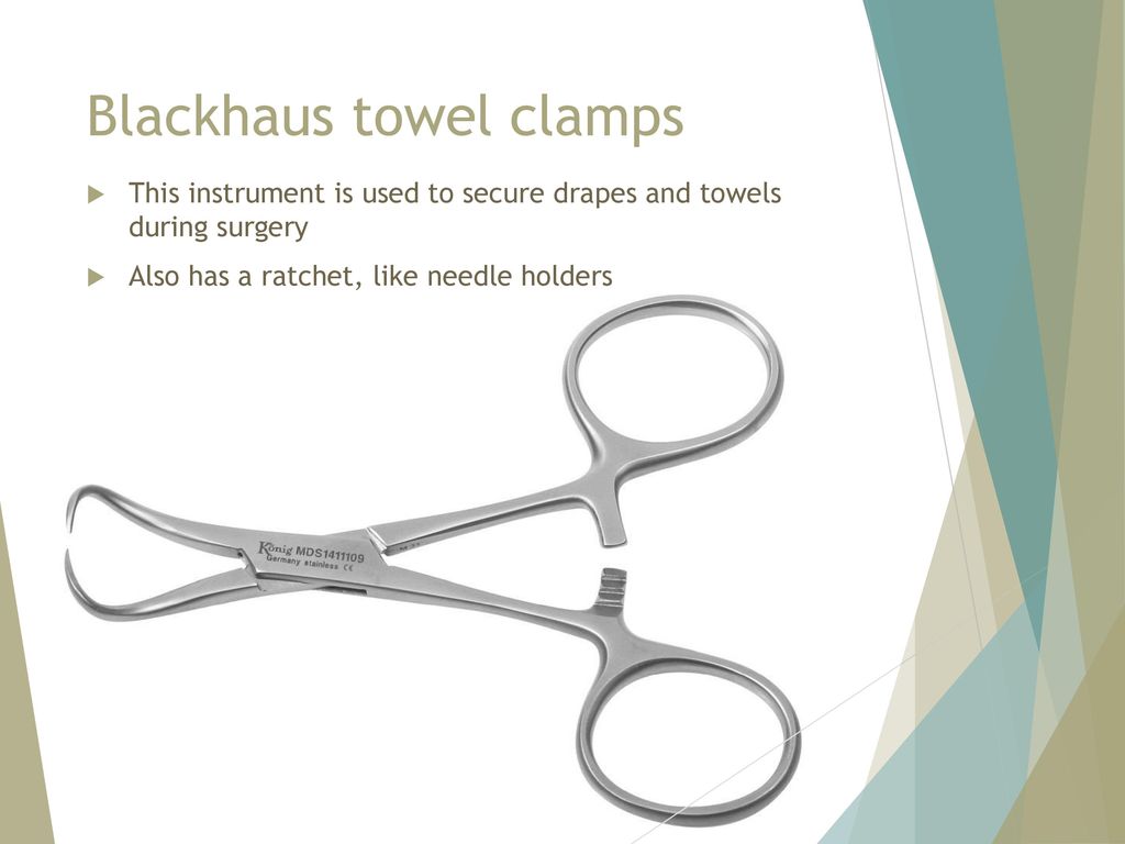 Blackhaus towel clamps