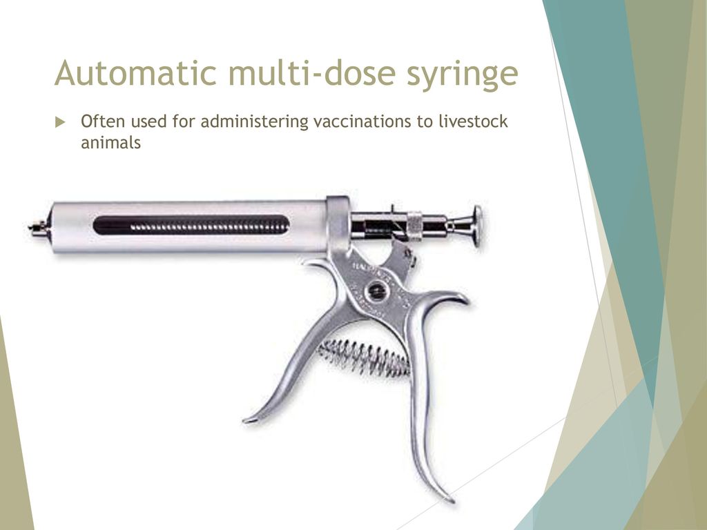 Automatic multi-dose syringe