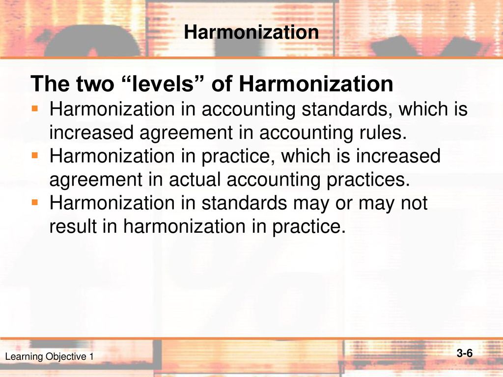 international harmonization of financial reporting