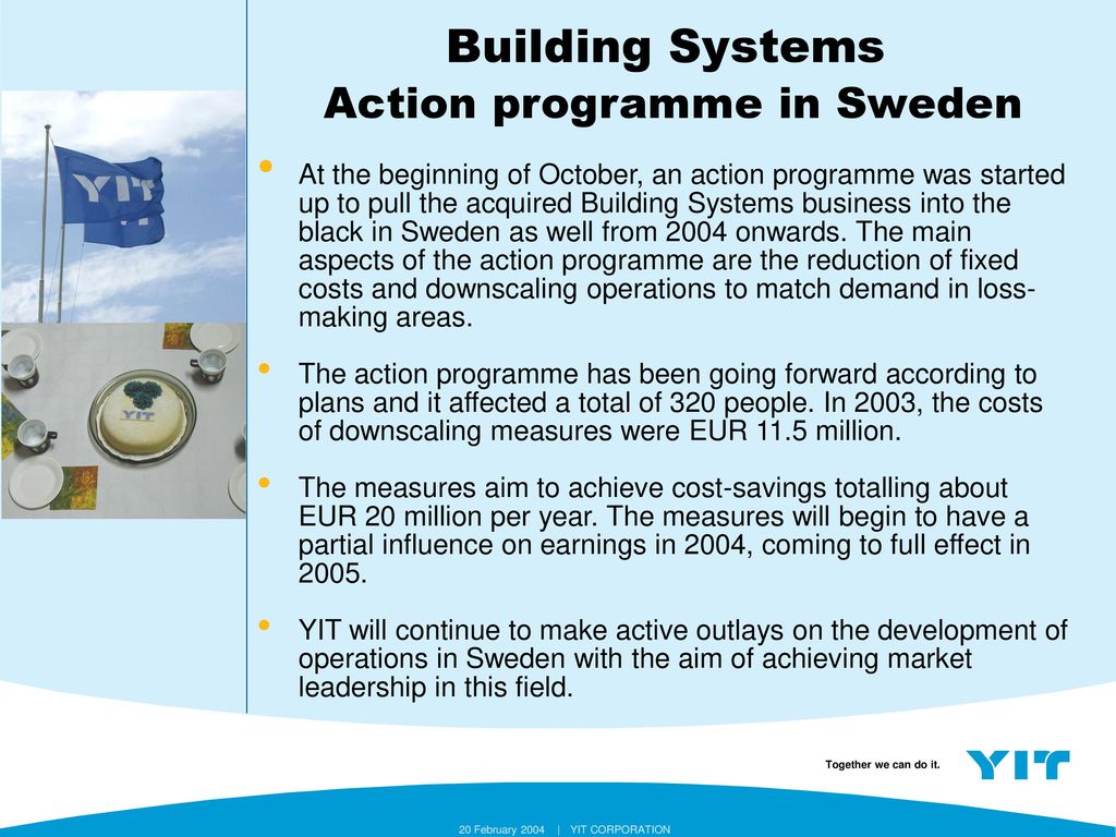 Building Systems Action programme in Sweden