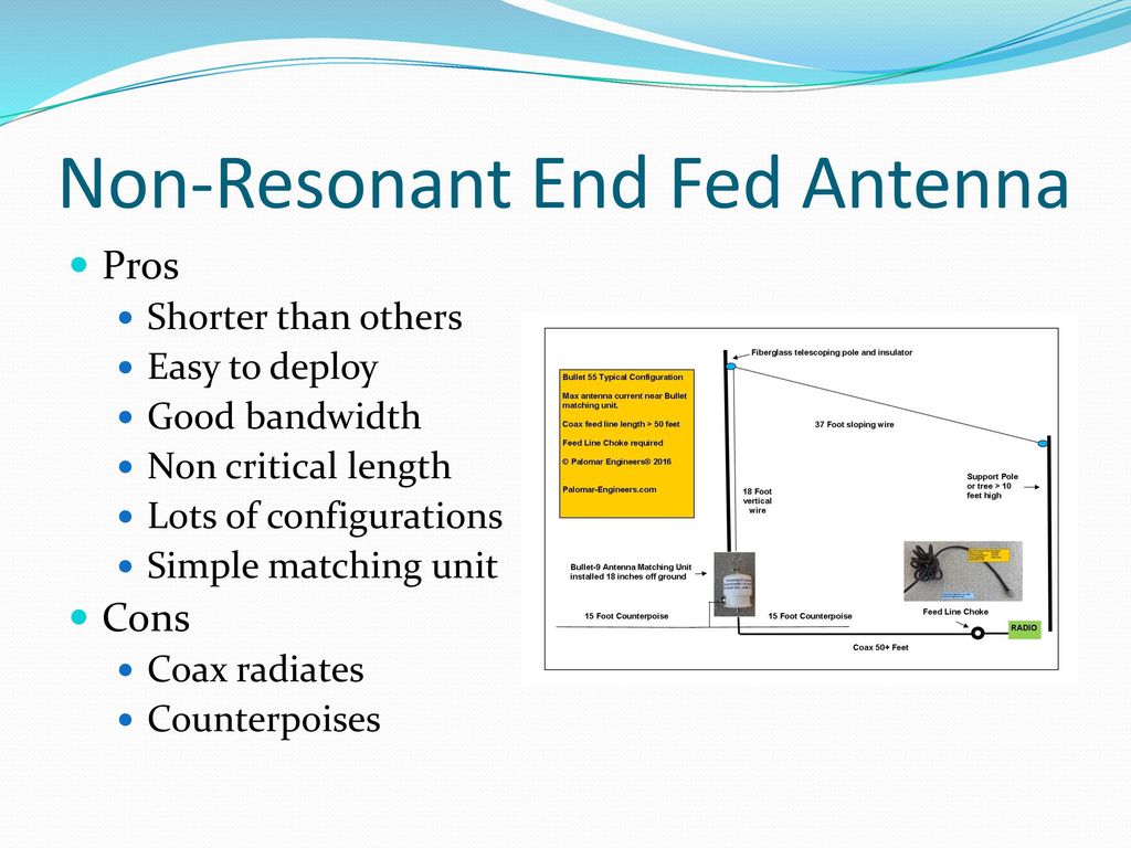 End Fed Feed Line Choke for Non-Resonant and End Fed Half Wave